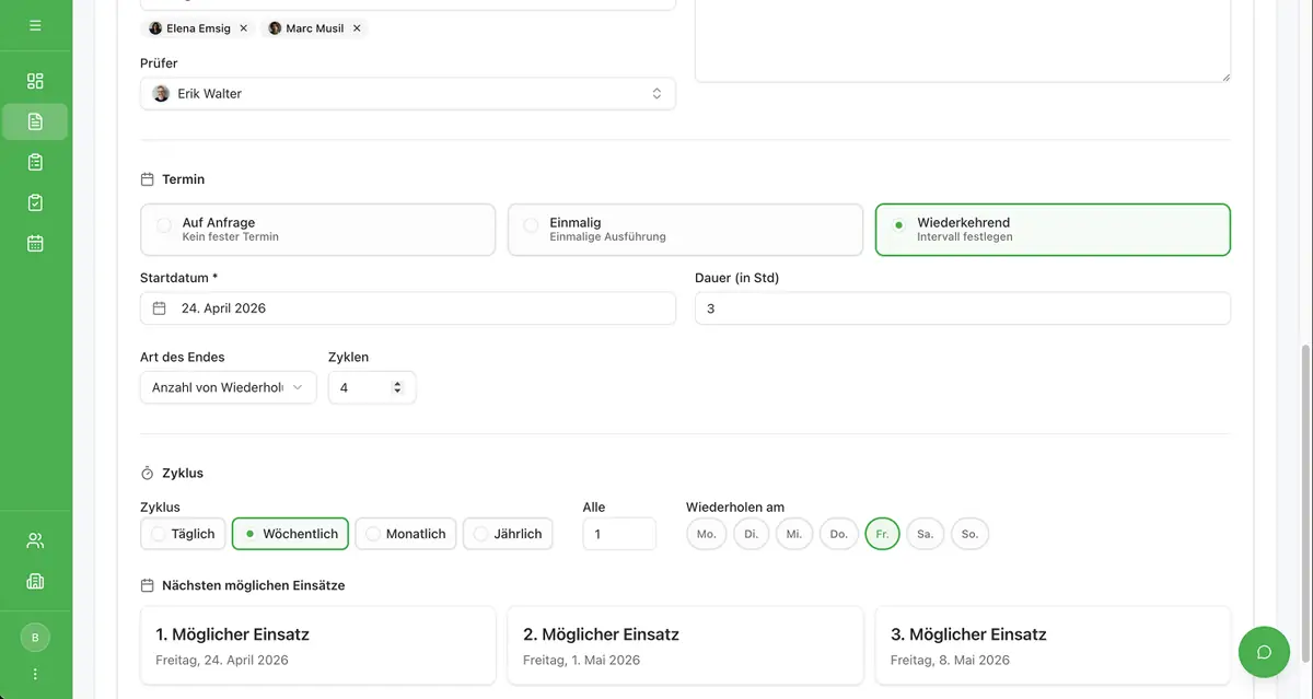 Cleanova – Contract Management